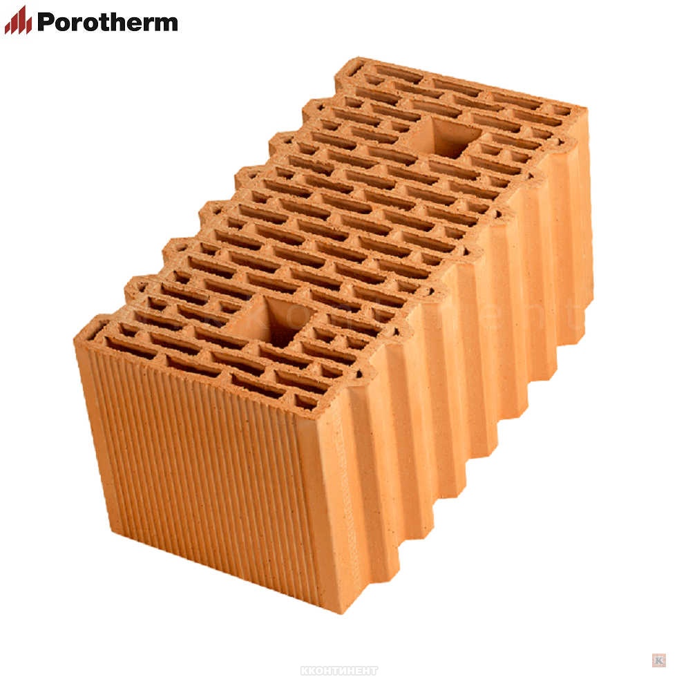 Porotherm 51 GL, крупноформатный керамический поризованный блок, ТМ "Porotherm", Wienerberger Россия