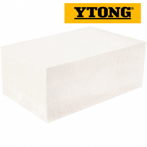 Блок из ячеистого бетона 625х250х500 мм, В 3,5, D500, YTONG, г. Можайск