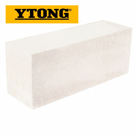 Блок из ячеистого бетона 625х250х250 мм, В 2,5, D400, YTONG, г. Можайск