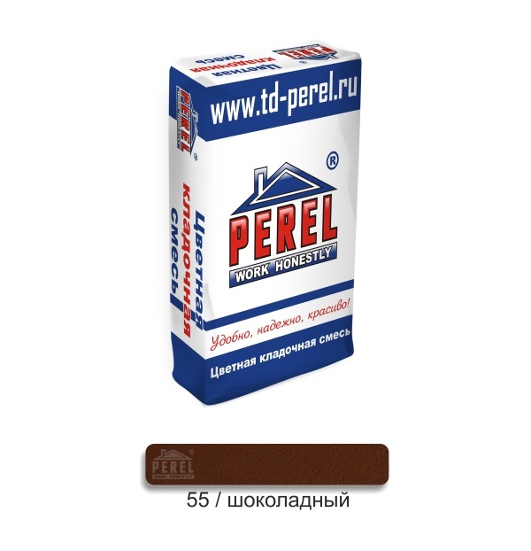 Цветной кладочный раствор Perel NL 0155 шоколадная