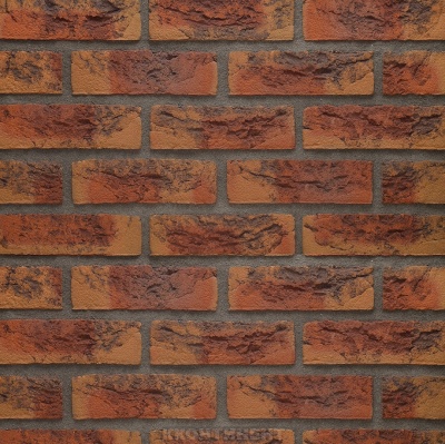 Кирпич красный пестрыйручной формовки TORO, ТМ "Caprice", Голландия