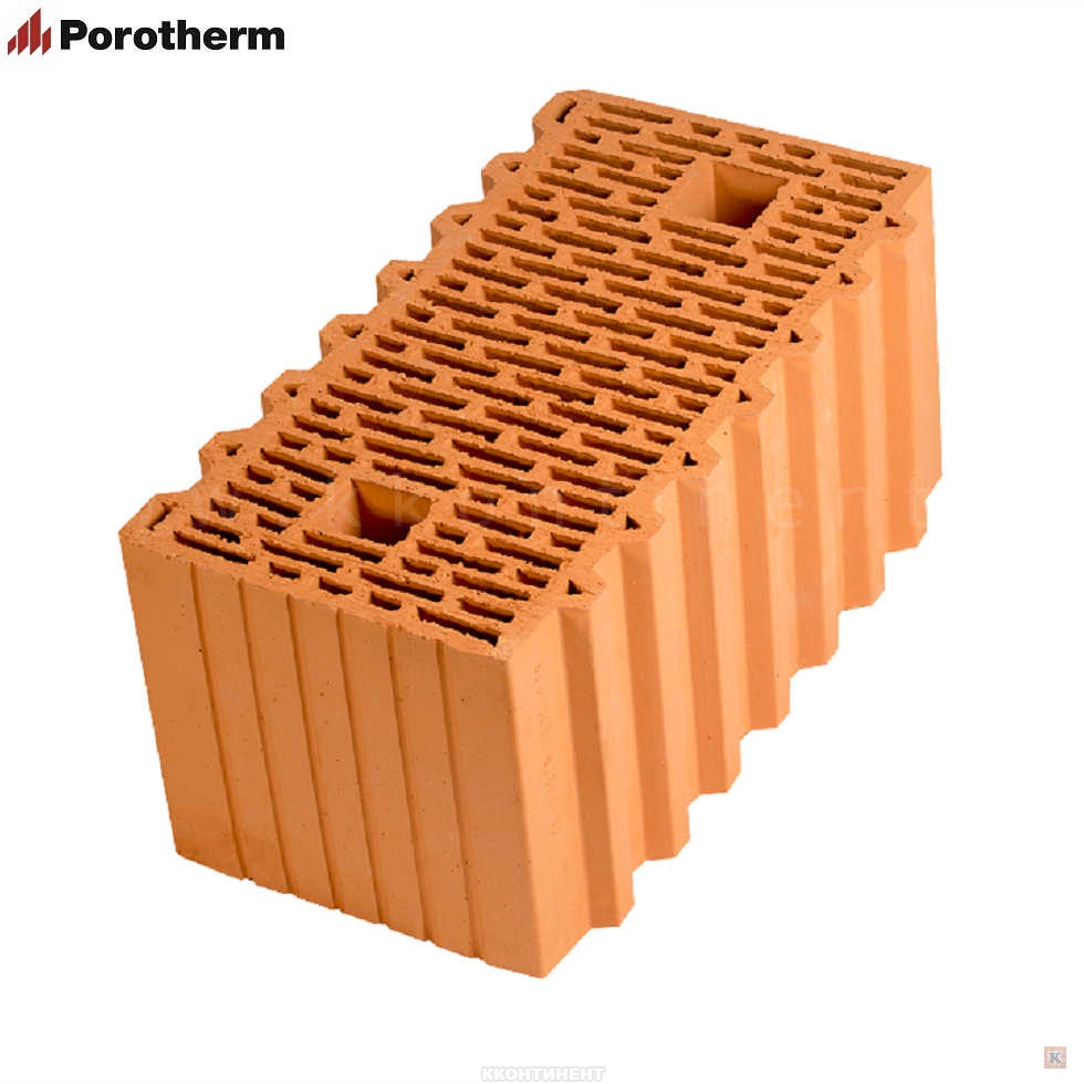 Porotherm 51, крупноформатный керамический поризованный блок, ТМ "Porotherm", Wienerberger Россия