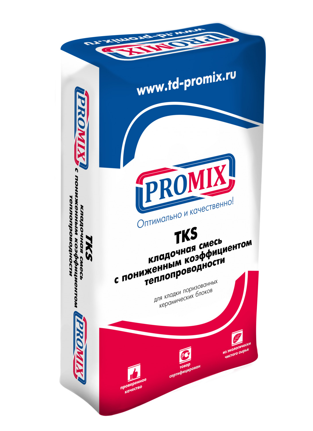 Теплоизоляционный кладочный раствор PROMIX TKS 202