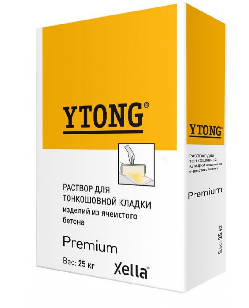 Раствор для кладки блоков YTONG Premium