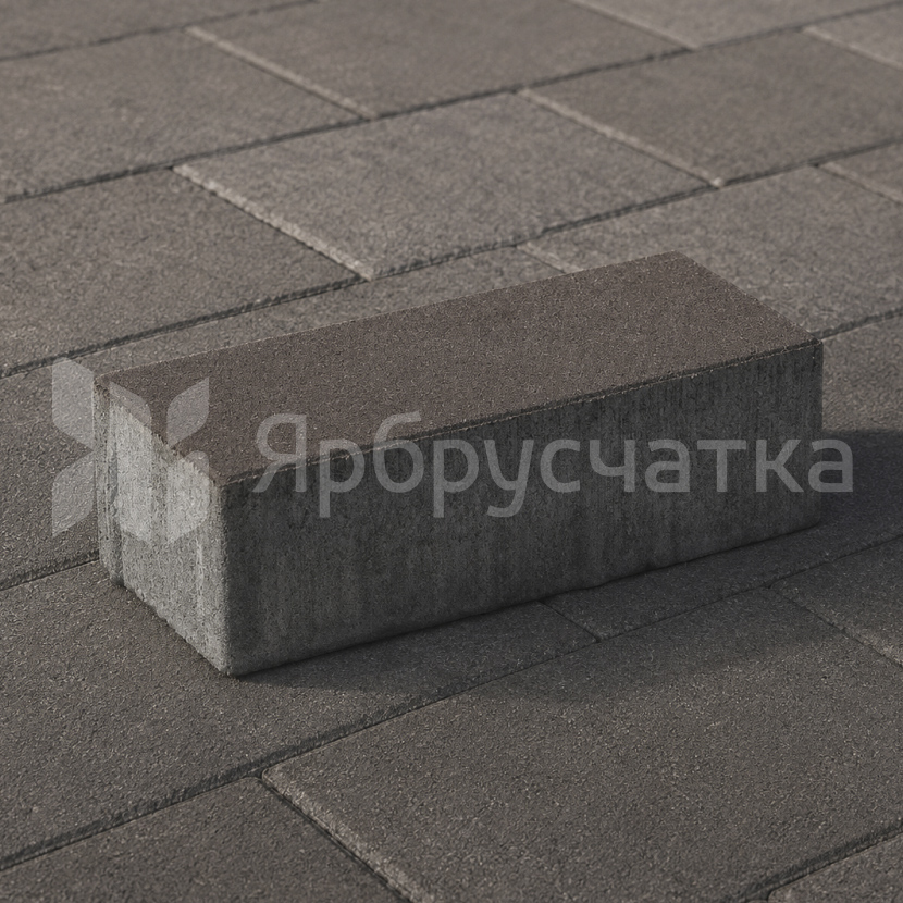 Брусчатка П.6 коричневая, Ярбрусчатка