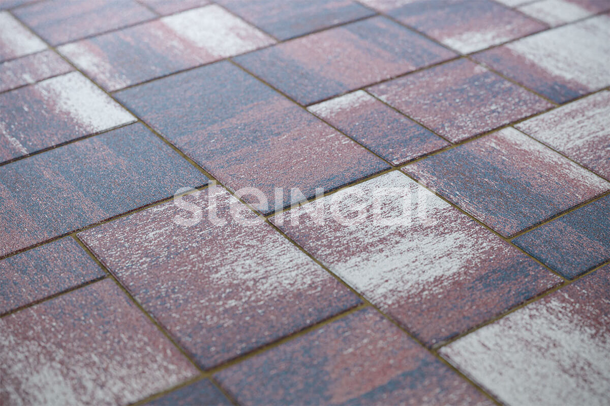 Тротуарная плитка Мюнхен Аметист (Amethyst) 60 мм, Steingot